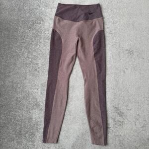 Nike Legend Pant Dri-FIT Leggings Womens Small Purple High Rise Yoga Athletic
